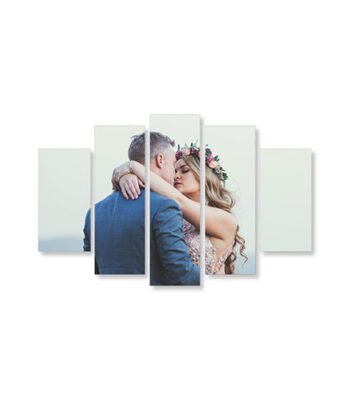 Personalised Split Photo Canvas